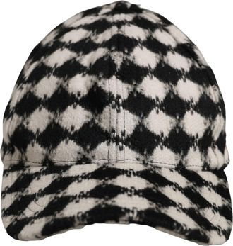 Dolce & Gabbana HAT10065 Baseball Cap - Black and White