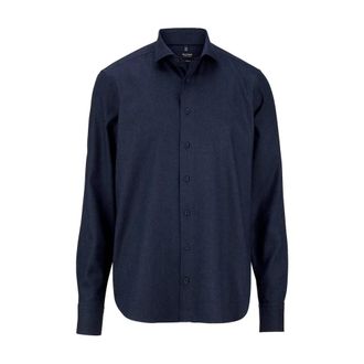 Olymp Olymp, Heren, Overhemden, Blauw, Maat: XL