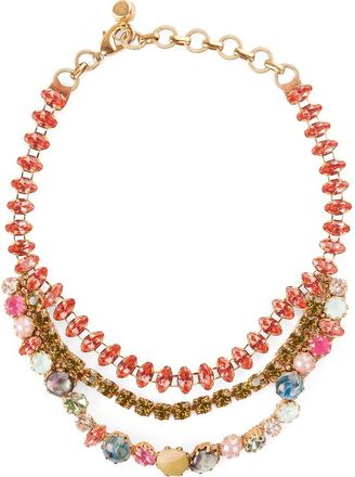 Deepa Gurnani Alka Layered Collar Necklace in Multi at Nordstrom