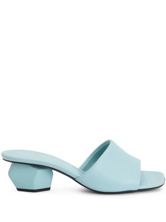 Giuseppe Zanotti Rozalie sandals - women - Polyurethane/Polyester/Calf Leather/Calf Leather - 35.5 - Blue