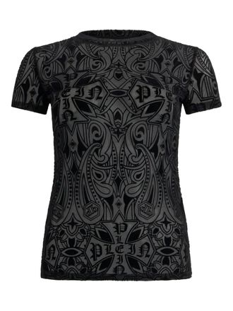 Philipp Plein printed T-shirt - Black