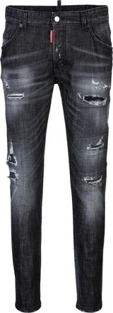 Dsquared2 Mens Jeans Skater Jean - Black Cotton - Size EU 48 (Mens)
