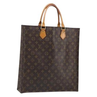 Louis Vuitton Pre-owned Tote Bags, female, Brown, Size: ONE SIZE Pre-owned Sac Plat Tote Bag