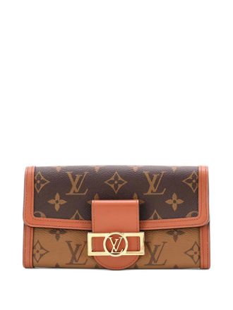 Louis Vuitton Sarah Dauphine Wallet Reverse Monogram Canvas small wallets - Marrone