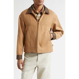 Visvim Strato Linen & Wool Jacket in Beige at Nordstrom, Size 4