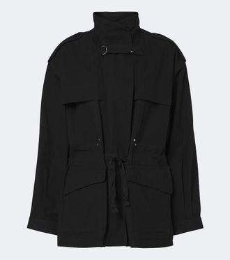 Isabel Marant Adelys cotton-blend gabardine jacket