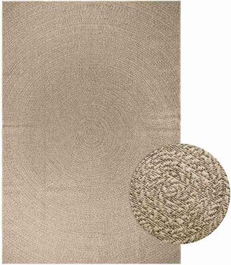 vidaXL Vidaxl - Alfombra Zizur Aspecto Yute Interior/exterior Beige 200x290 Cm