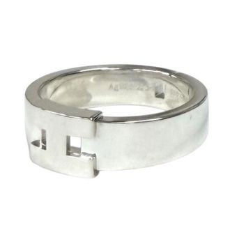 Herm&egrave;s Silver Silver 925 Band Ring (Pre-Owned)