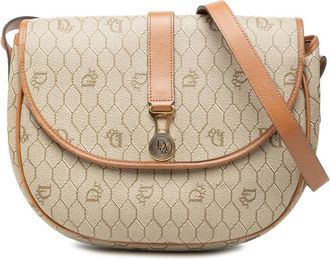 Dior Pre-owned Dior Honeycomb Coated Canvas Crossbody Ladies CSH8CP4LFCEQB0RR