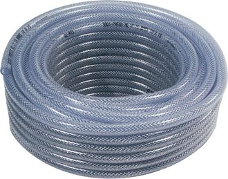 OEM Flexible De Pvc Armado Di&aacute;metro Interior 10 Mm / 25 M Transparente