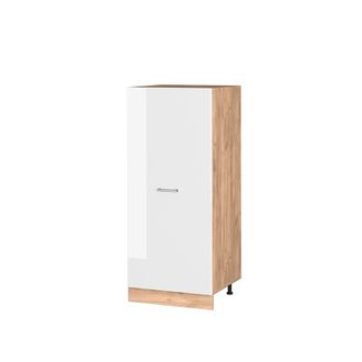 Vicco Armario Alto R-line, Blanco Alto Brillo, 60 Cm