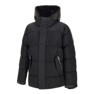 Mackage Heren, Jassen, Zwart, Maat: XS Leer