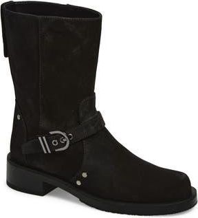 Stuart Weitzman Maverick Bootie in Black Suede at Nordstrom Rack, Size 6.5