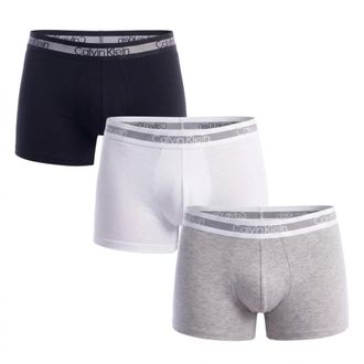 Calvin Klein Ondergoed, Heren, Veelkleurig, S, Katoen, 3 Pack Trunks