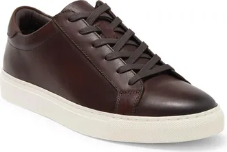 Vittorio Russo Adan Low Top Sneaker in Chestnut at Nordstrom Rack, Size 10.5