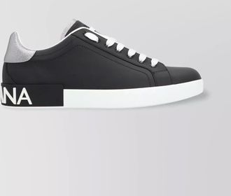 Dolce & Gabbana portofino spoiler leather sneakers