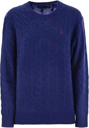 Polo Ralph Lauren Plaited Wool And Cashmere Crew-Neck