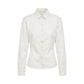 Diesel Overhemden, Dames, Wit, M, Katoen, De-Plazy-Fsj 1 Shirt
