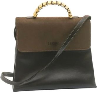 Loewe Pre-owned Handbags, female, Multicolor, Size: ONE SIZE Pre-owned Leather Handbag