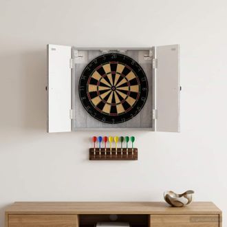 vidaXL Vidaxl Armadio Per Dartboard Ede Sonoma Grigio 52,5 X 10,5 X 53,5 Cm
