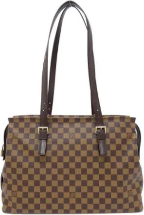 Louis Vuitton Pre-owned Shoulder Bags, female, Brown, Size: ONE SIZE Pre-owned Canvas louis-vuitton-bags