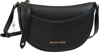 Michael Kors Black Leather Shopper Bag (Pre-Owned)
