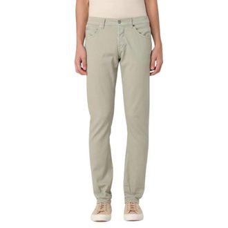 Dondup George Skinny Jeans - Heren - Jeans - Groen - Maat: W30 Katoen