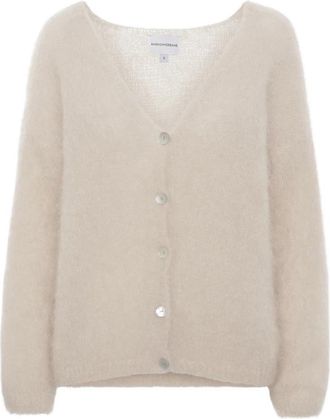 Americandreams Cornelia LS Cardigan - Dames - Vesten - Beige - XL - Wol - Truien & Vesten