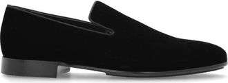 Etro Velvet Loafers - Heren - Loafers - Zwart - 42 EU - Schoenen