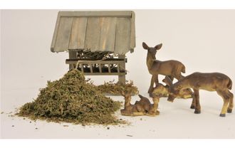 Botanic-Haus Krippenfigur »Rehfamilie« Herkunftsland Holz: China, Deutschland