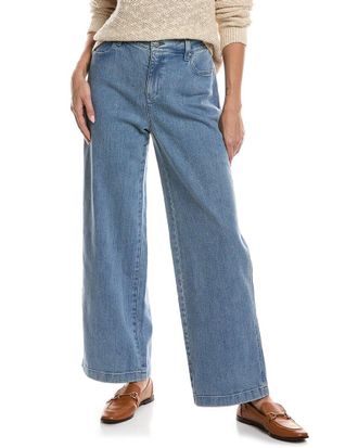 Eileen Fisher Petite Flare Wide Jean