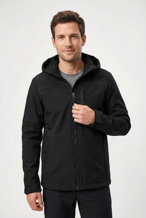 Killtec Softshelljacke KILLTEC KOS 369 MN SFTSHLL JCKT, Herren, Gr. XXL, schwarz, Obermaterial: 90% Polyester, 10% Elasthan. Futter: 100% Polyester, Jacken So