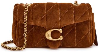 Coach Tabby 20 Quilted Suede Shoulder bag - Brown - One Size