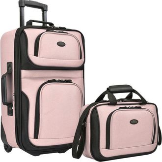 Travelers Choice Us Traveler Rio Expandable 2Pc Luggage Set