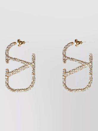 Valentino Garavani logo earrings