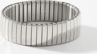 Simons Womens Wide accordion-like bracelet