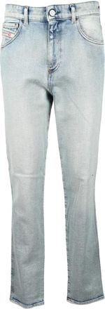 Diesel Slim-fit Jeans - Dames - Slim Fit Jeans - Blauw - W29 - Katoen - Jeans