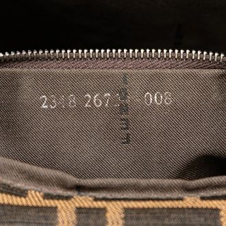 Fendi Hobo Bags - 2000-2010 Zucca Canvas Shoulder Bag - Gr. unisize - in Braun - für Damen