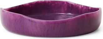 HKliving Salatschale, &Oslash; 26,5 x H 5,3 cm, plum