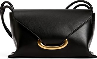 Wandler Veneto Leather Shoulder Bag in Black 3200 at Nordstrom