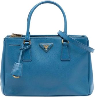 Prada Pre-owned Handbags, female, Blue, Size: ONE SIZE Pre-owned Vintage Handbag