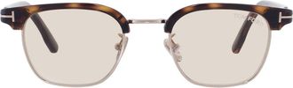 Tom Ford Smoke Square Mens Sunglasses FT1119-D 52A 47