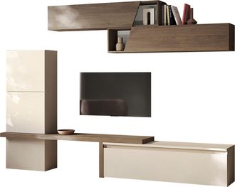 Inosign Wohnwand »Infinity, 7tlg. Breite 280 cm, moderne Mediawand« 7 Stk. tlg