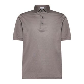 D4.0 Polo Shirts, male, Brown, Size: 2XL Short-Sleeve Cotton Polo Shirt
