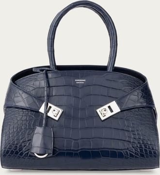 Ferragamo Women Hug handbag (M) Blue