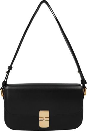 A.P.C. Black Grace baguette shoulder bag