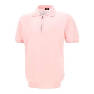 Kiton Polo Shirts, male, Pink, Size: 2XL Kiton T-shirts and Polos Pink