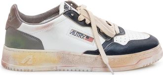 Autry Blue Color Block Sneakers