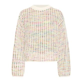 Ichi Ihanila LS Pullover - - Knitwear - Donna - Multicolore - L