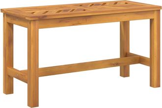 vidaXL Vidaxl - Banco De Jard&iacute;n Madera Maciza De Acacia 80 Cm